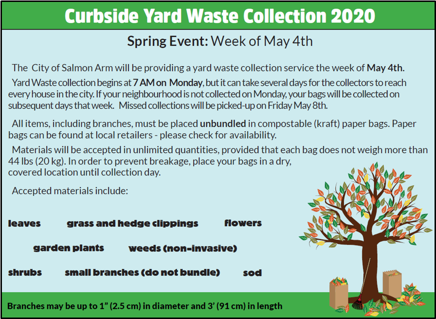 Spring Yard Waste Collection 2020