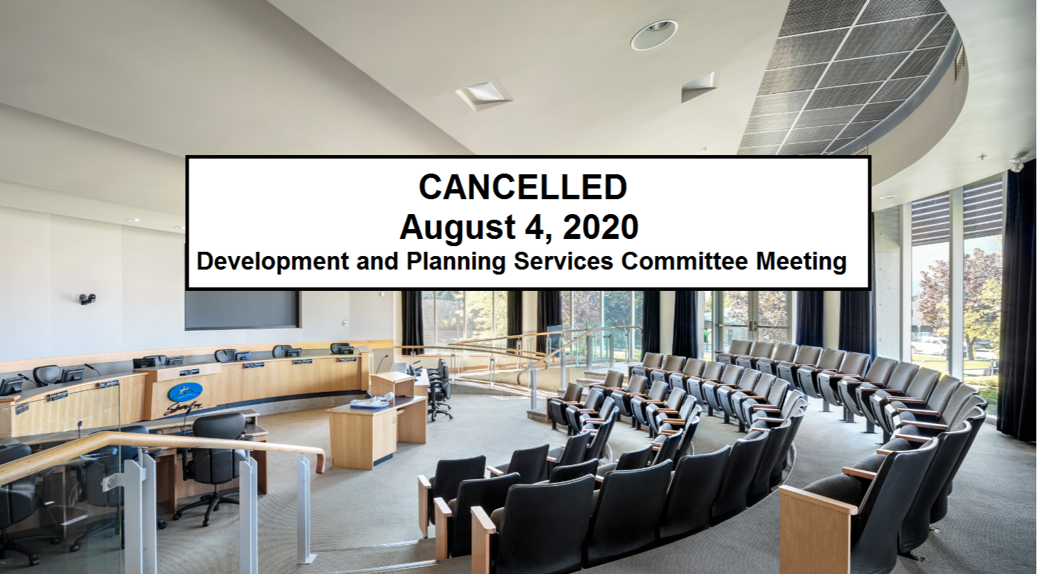 Council Chambers Cancelled Aug 4